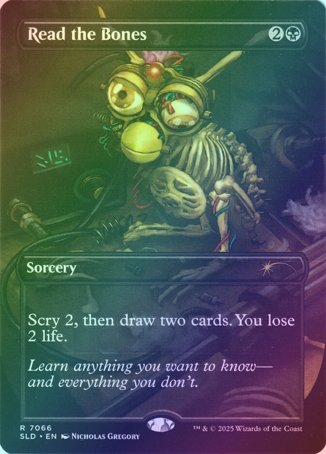 Read the Bones (SLD) (7066) / Borderless / Foil