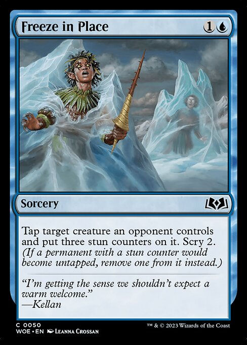 Freeze in Place (woe)