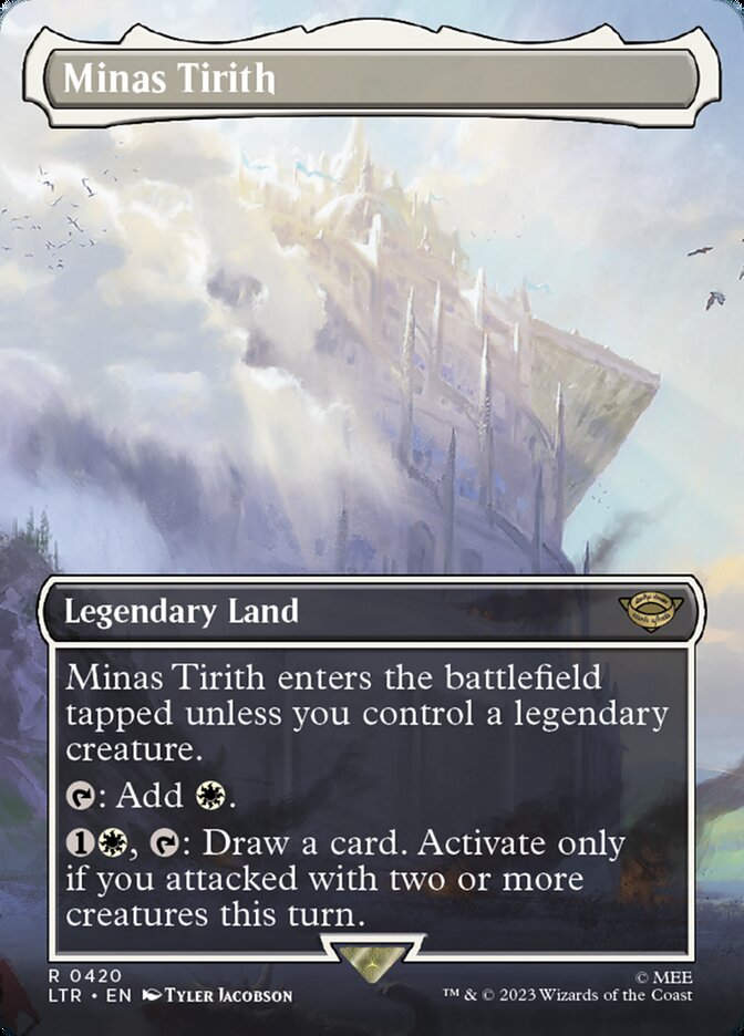 Minas Tirith (LTR) (420) / Borderless