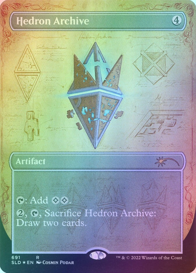 Hedron Archive (SLD) (691) / Borderless / Foil