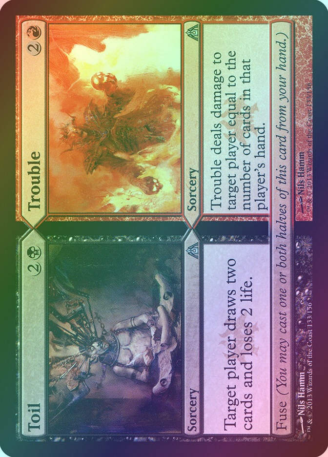 Toil // Trouble (DGM) (133) / Foil