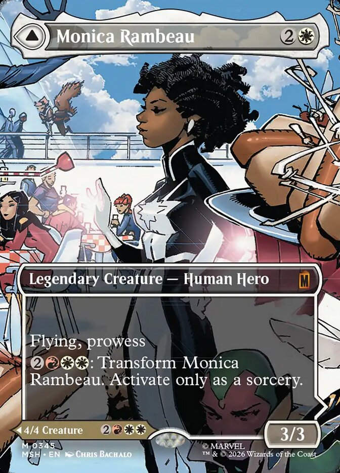 Monica Rambeau // Photon, Living Light (MSH) (345) / Borderless