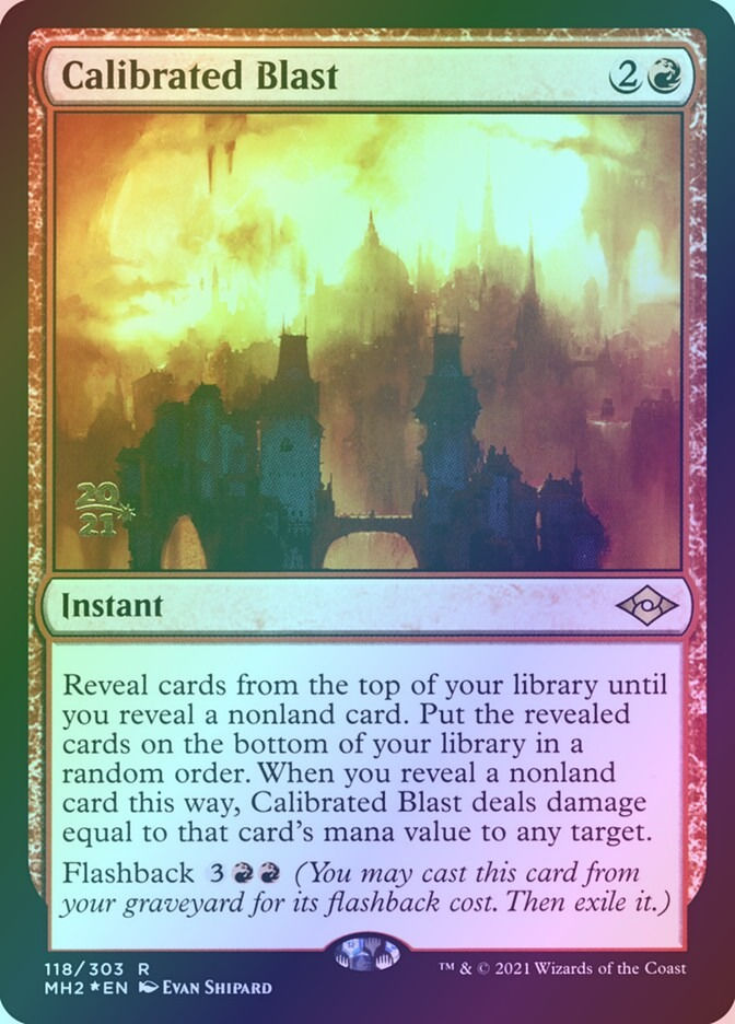 Calibrated Blast (PMH2) (118s) / Foil