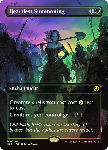 Heartless Summoning (INR) (309) / Foil / Borderless