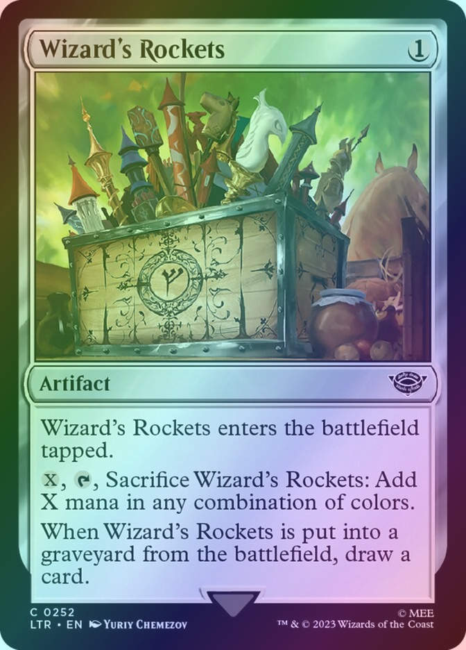 Wizard's Rockets (LTR) (252) / Foil