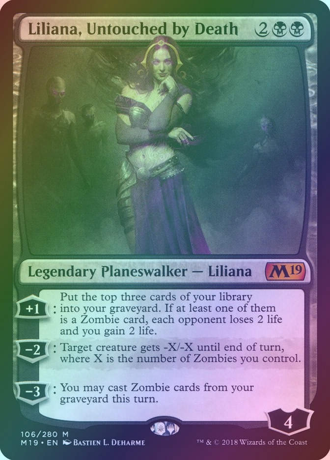 Liliana, Untouched by Death (M19) (106) / Foil
