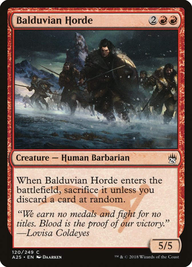 Balduvian Horde (A25) (120)