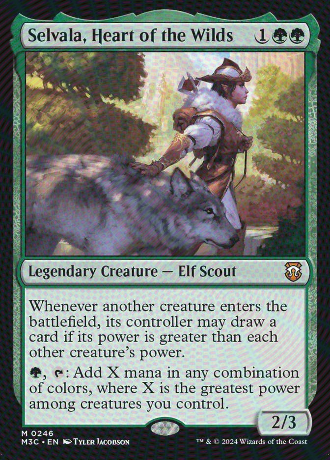 Selvala, Heart of the Wilds (M3C) (246) / Ripple Foil