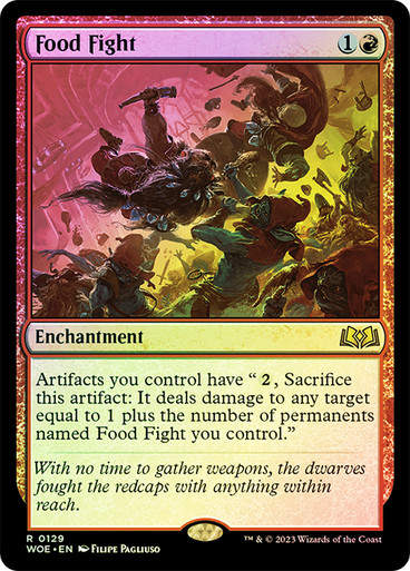 Food Fight (woe) / Foil