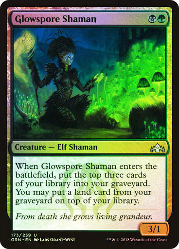 Glowspore Shaman (GRN) (173) / Foil