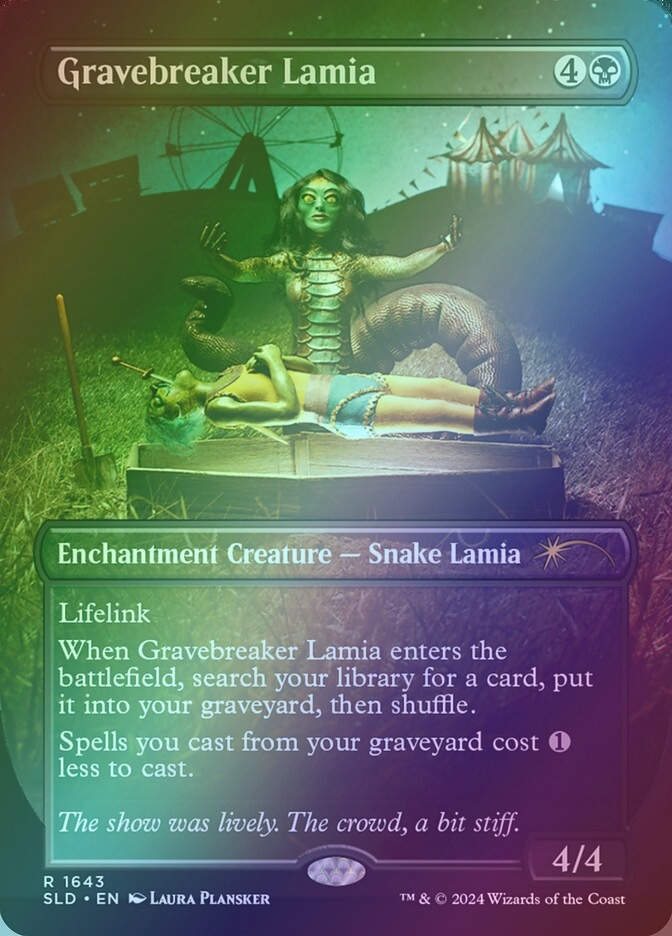 Gravebreaker Lamia (SLD) (1643★) / Rainbow Foil