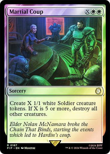 Martial Coup (pip) (167) / Foil