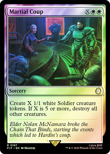 Martial Coup (pip) (167) / Foil