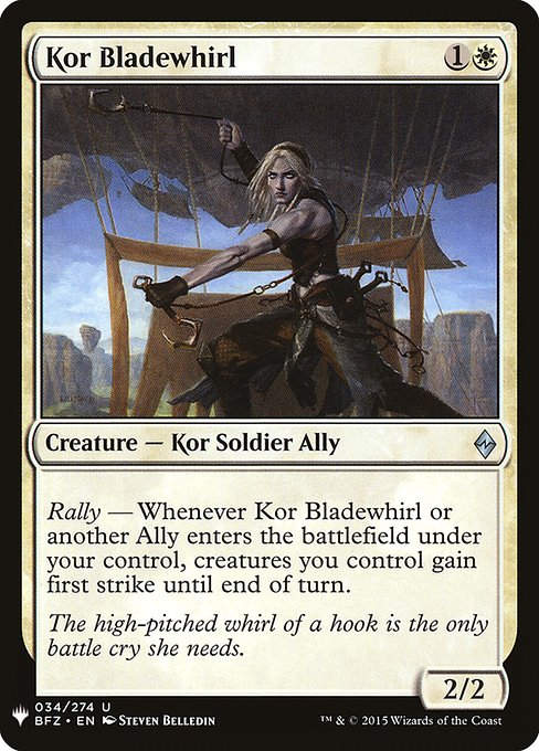 Kor Bladewhirl (PLST) (BFZ-34)