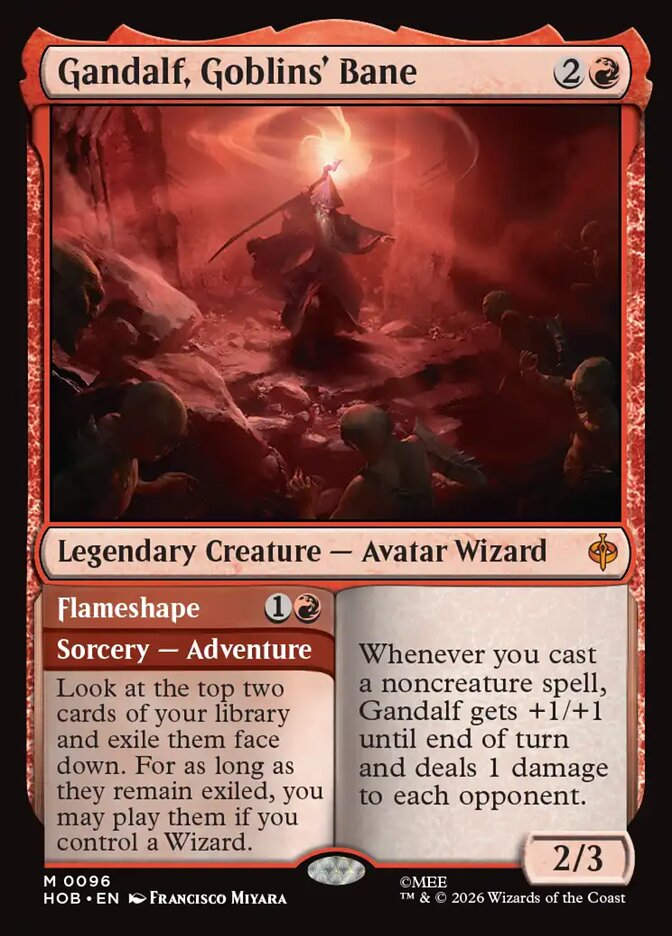 Gandalf, Goblins' Bane // Flameshape (HOB) (96)