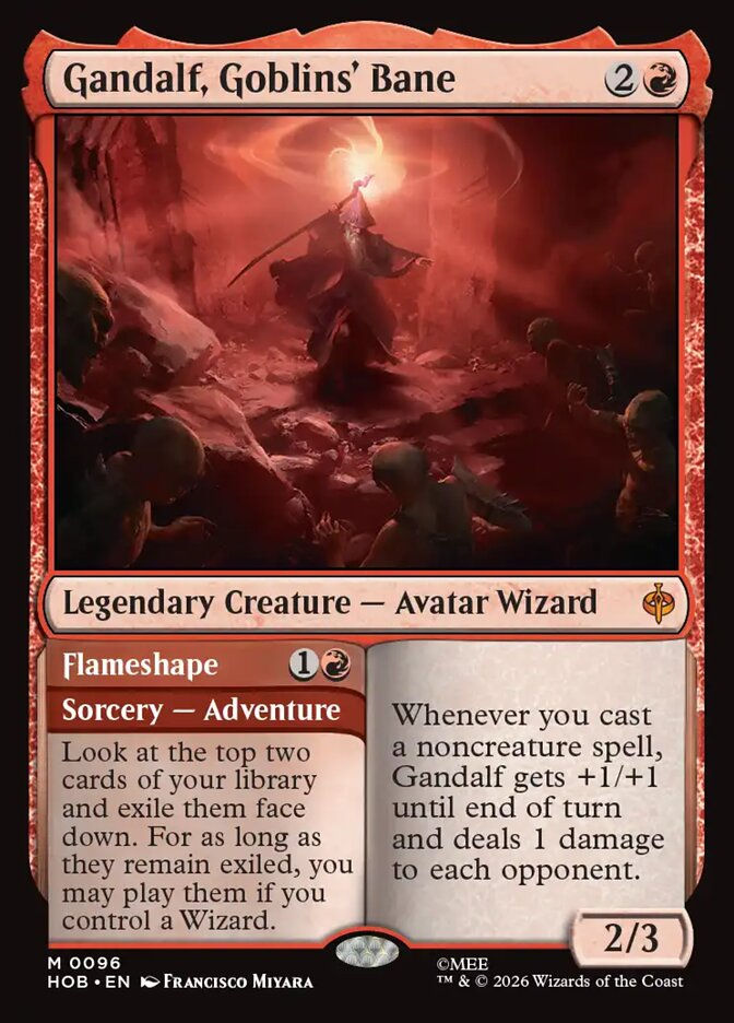 Gandalf, Goblins' Bane // Flameshape (HOB) (96)