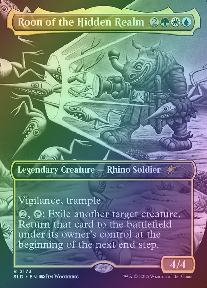 Roon of the Hidden Realm (SLD) (2173) / Borderless / Foil