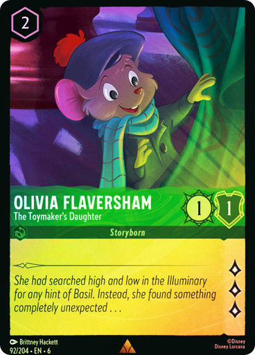 Olivia Flaversham - The Toymaker's Daughter (LOR_AZU) / Foil