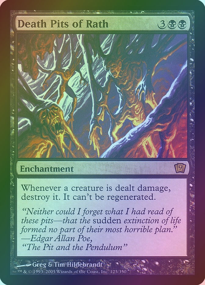 Death Pits of Rath (9ED) (123★) / Foil