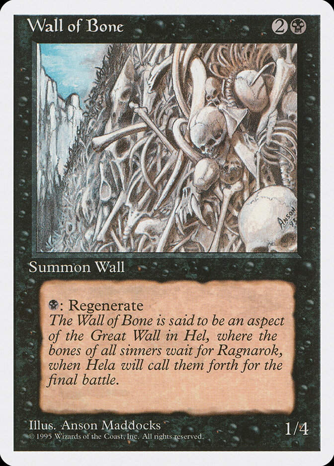 Wall of Bone (4ED) (168)