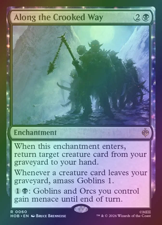 Along the Crooked Way (HOB) (60) / Foil