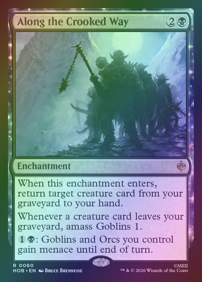 Along the Crooked Way (HOB) (60) / Foil