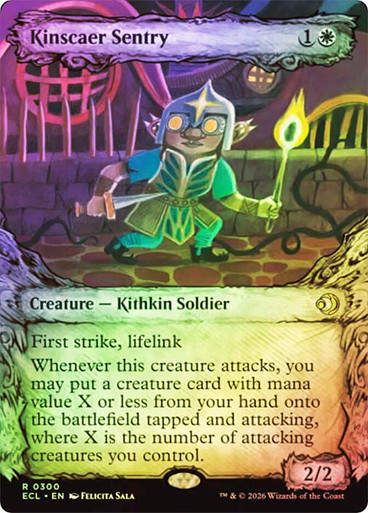 Kinscaer Sentry (ECL) (300) / Showcase / Foil