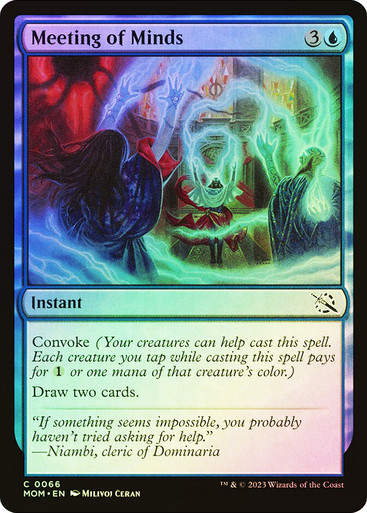 Meeting of Minds (mom) / Foil