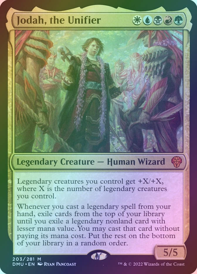 Jodah, the Unifier (DMU) (203) / Foil