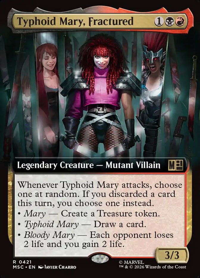 Typhoid Mary, Fractured (MSC) (421) / Extended Art
