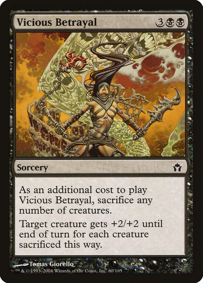 Vicious Betrayal (5DN) (60) / Foil