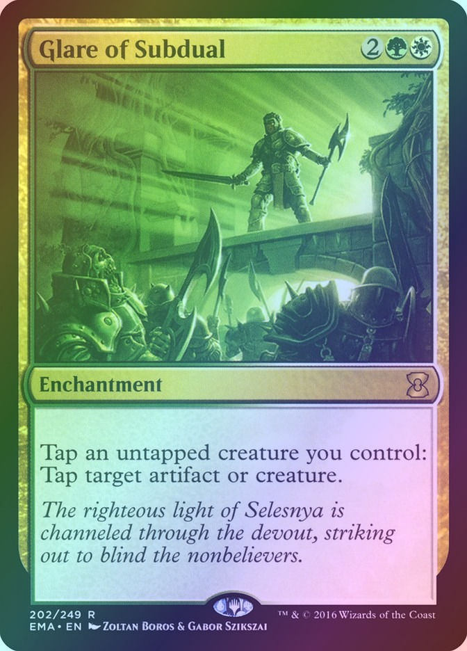 Glare of Subdual (EMA) (202) / Foil