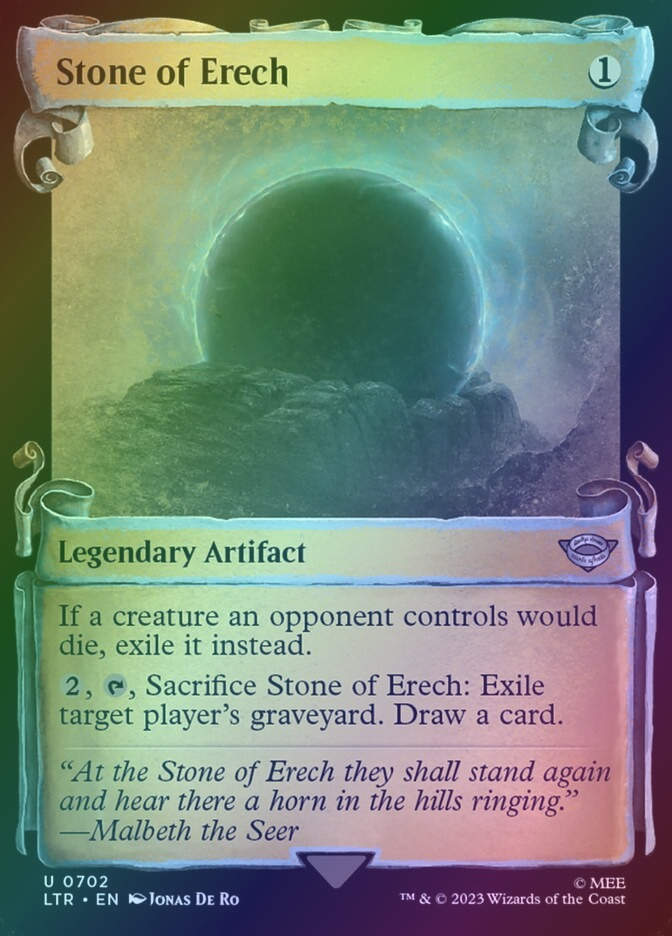 Stone of Erech (LTR) (702) / Showcase / Foil