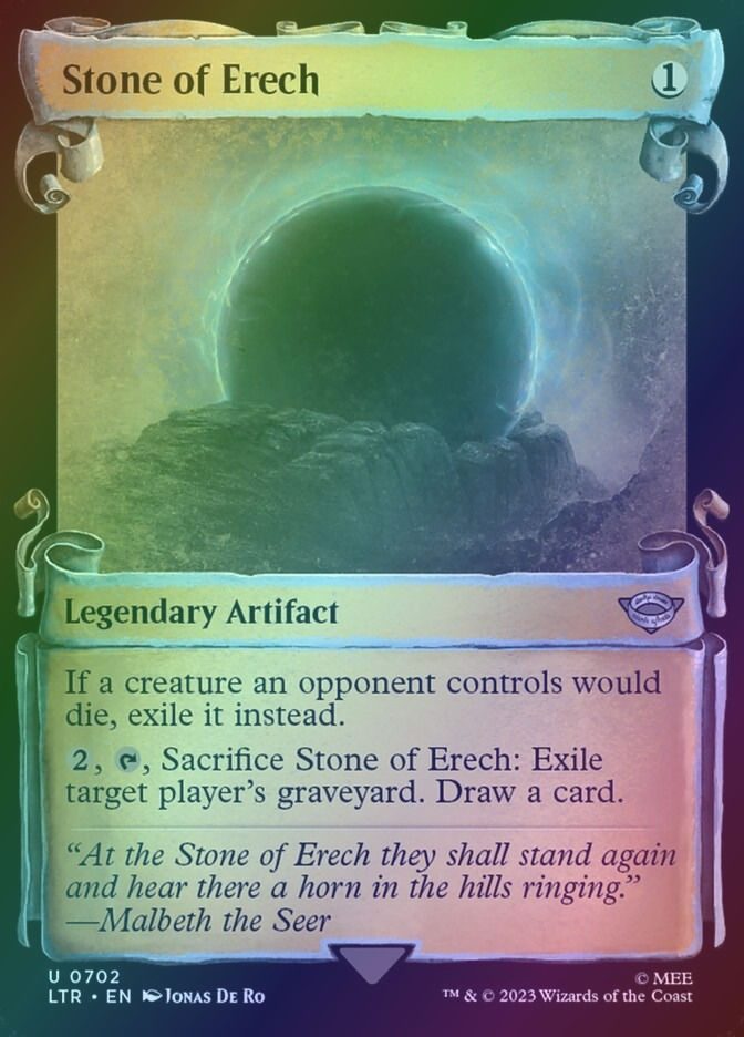 Stone of Erech (LTR) (702) / Showcase / Foil