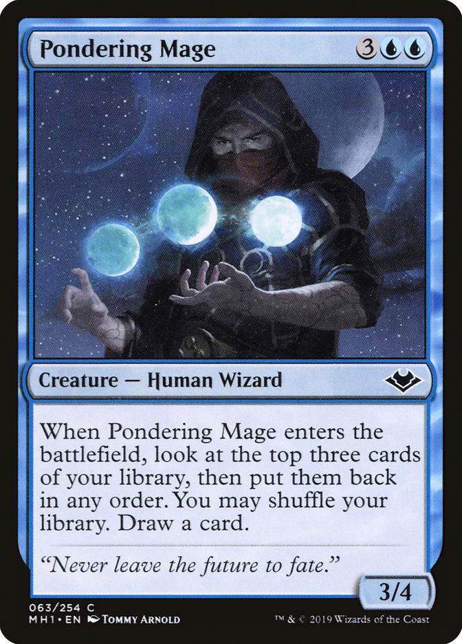 Pondering Mage (MH1) (63)