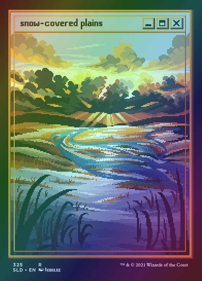 Snow-Covered Plains (SLD) (325) / Foil