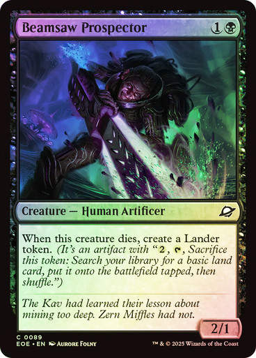 Beamsaw Prospector (EOE) (89) / Foil