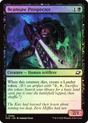 Beamsaw Prospector (EOE) (89) / Foil