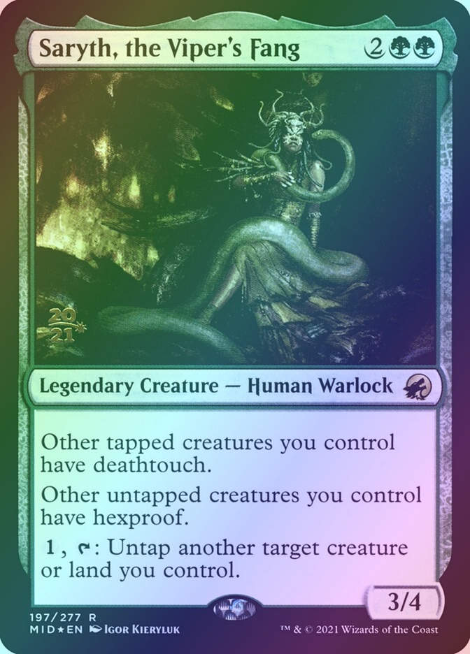 Saryth, the Viper's Fang (PMID) (197s) / Foil