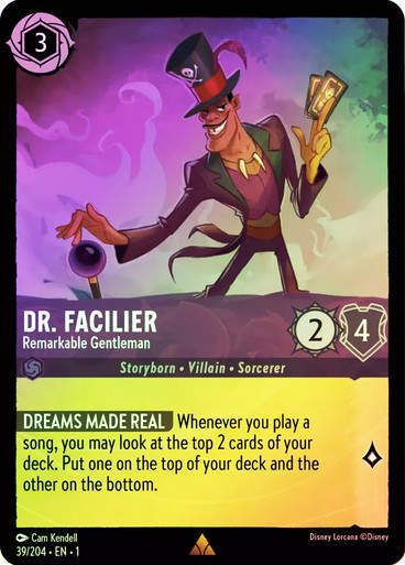 Dr. Facilier - Remarkable Gentleman (LOR_TFC) / Foil