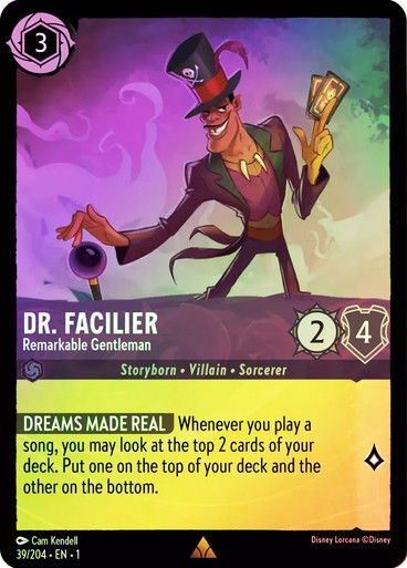 Dr. Facilier - Remarkable Gentleman (LOR_TFC) / Foil