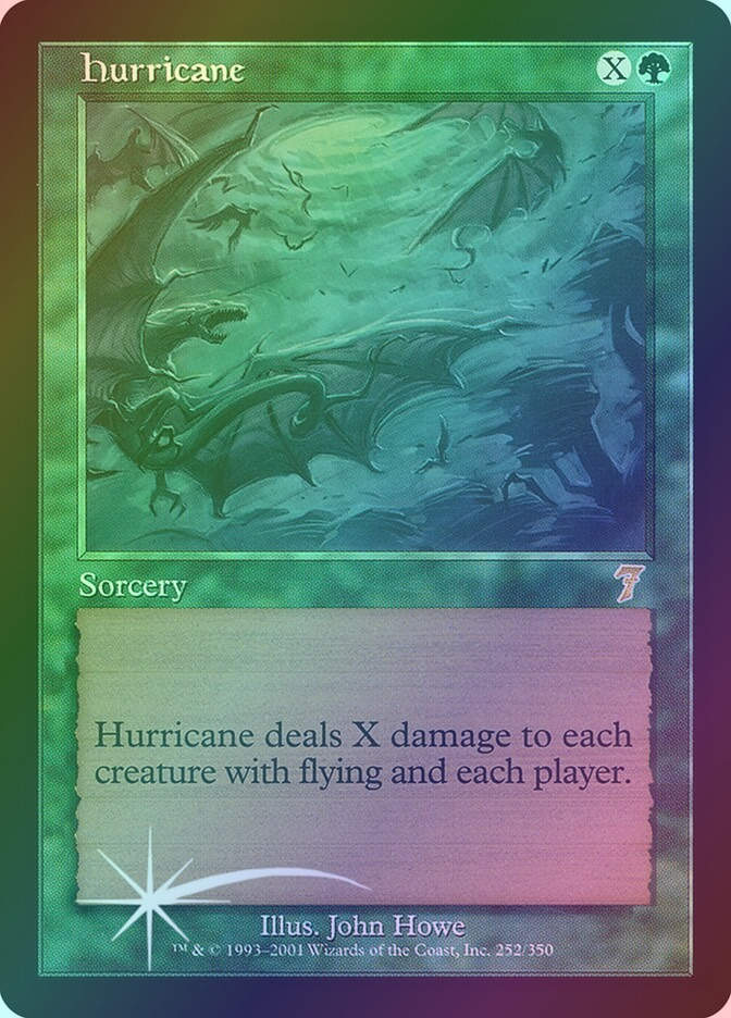 Hurricane (7ED) (252★) / Foil