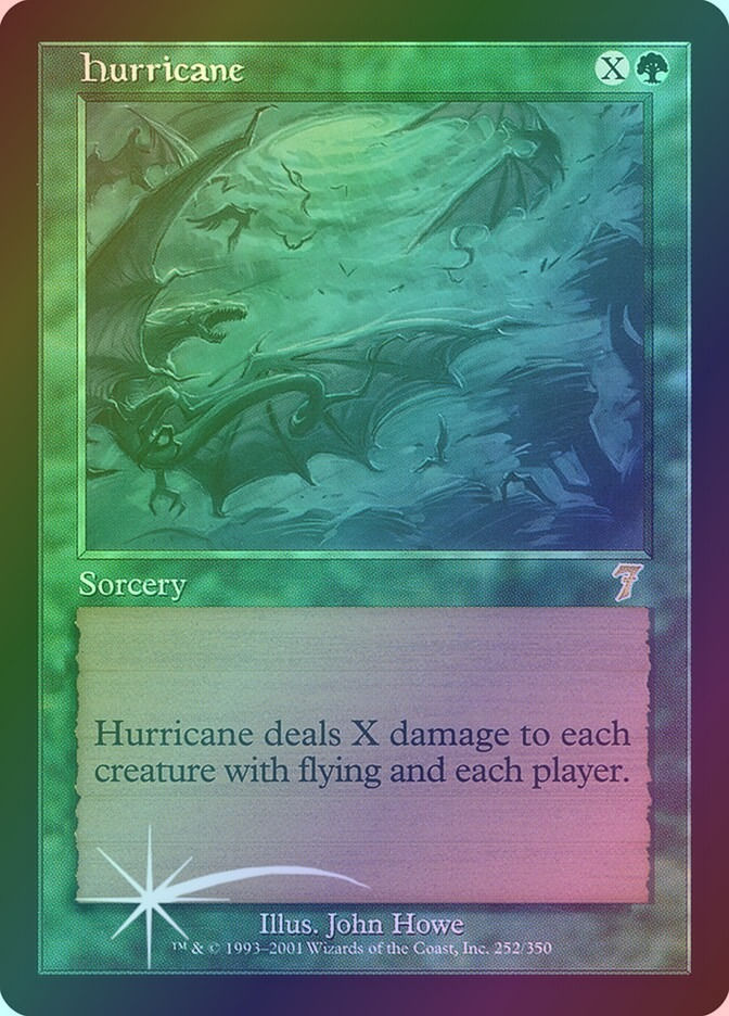 Hurricane (7ED) (252★) / Foil