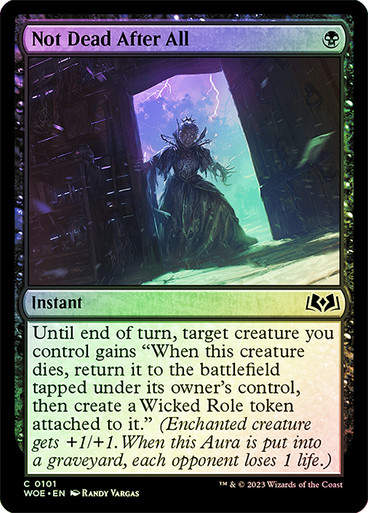 Not Dead After All (woe) / Foil