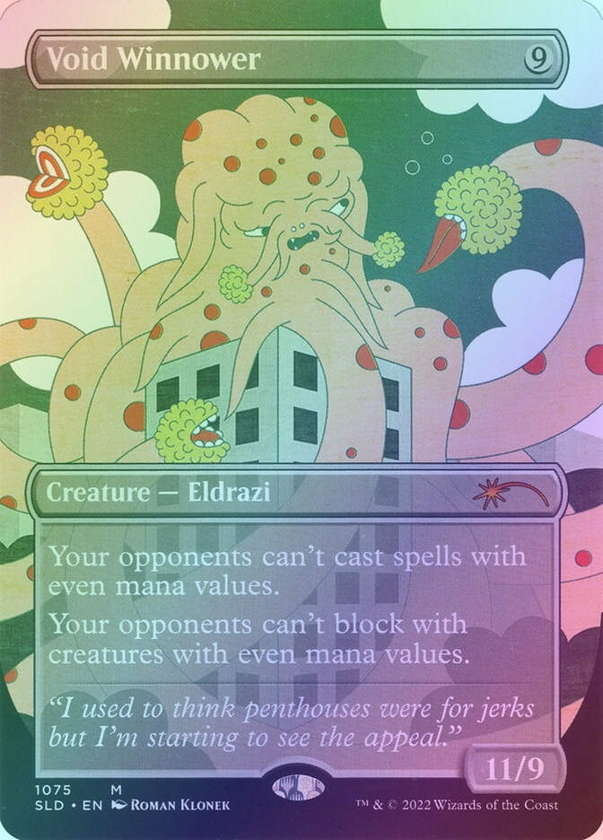 Void Winnower (SLD) (1075) / Borderless / Foil