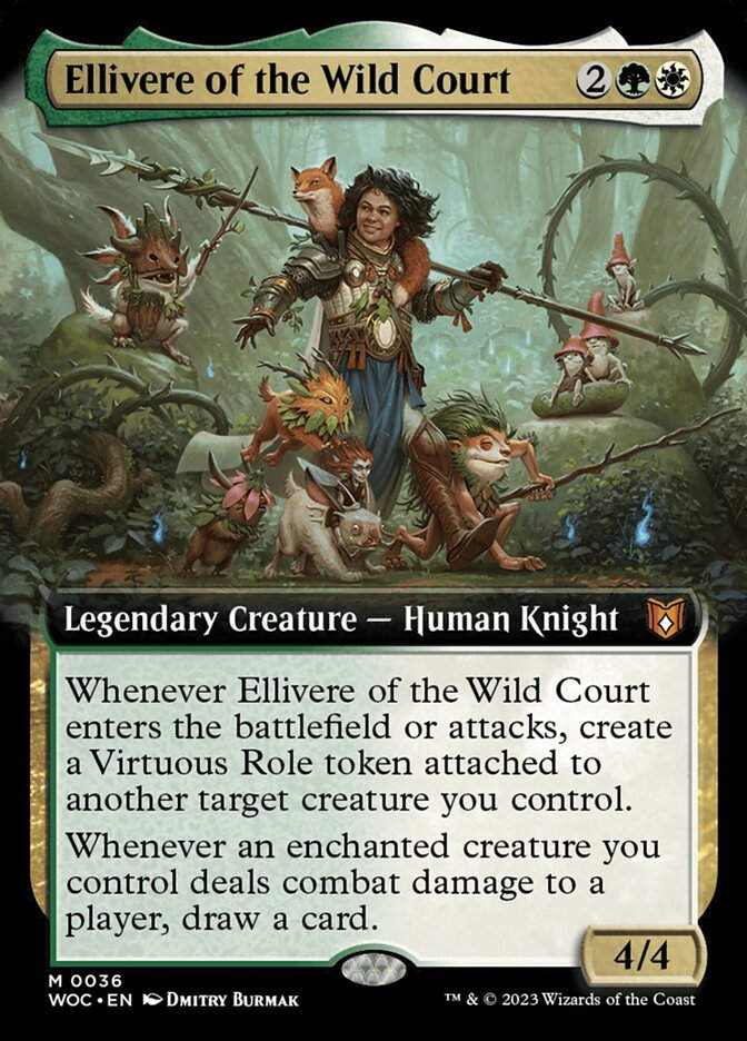 Ellivere of the Wild Court (WOC) (36) / Extended Art