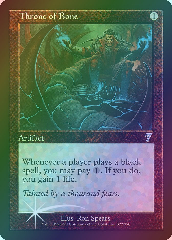 Throne of Bone (7ED) (322★) / Foil