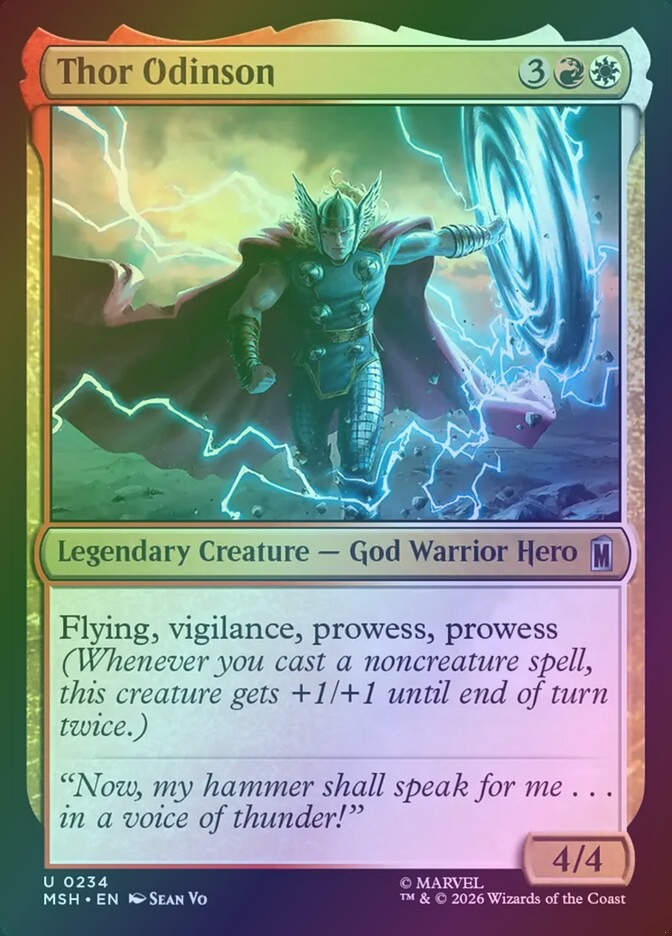 Thor Odinson (MSH) (234) / Foil