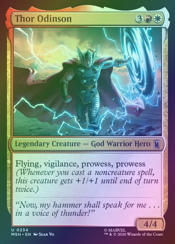 Thor Odinson (MSH) (234) / Foil