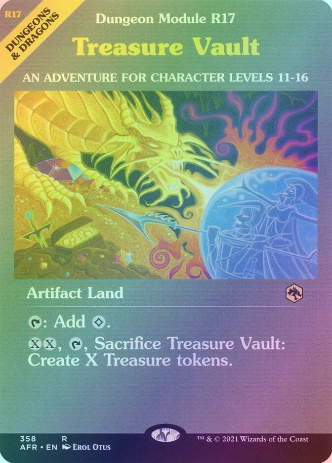 Treasure Vault (AFR) (358) / Showcase / Foil